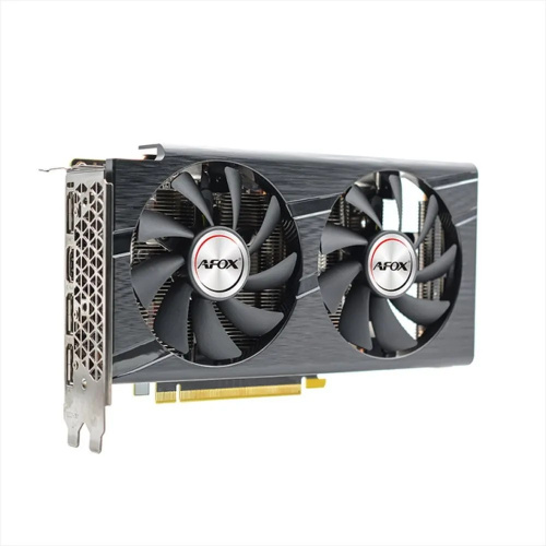 Видеокарта Afox GeForce RTX2060 (AF2060-6144D6H4-V2) 6GB GDDR6 192BIT DP DVI HDMI ATX Dual Fan Retail Pack
