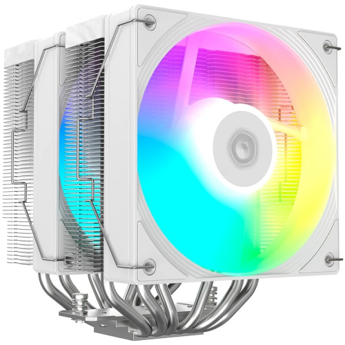 Кулер ID-COOLING Frozn A620 Pro SE ARGB White LGA1851/1700/1200/115X/AM5/AM4 (TDP 260W, PWM, белый, 6 тепл.трубок + медная база, Dual ARGB Fan)
