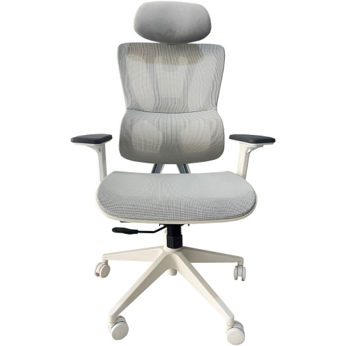 Кресло Cactus CS-CHR-MC02GY серый пластик белый