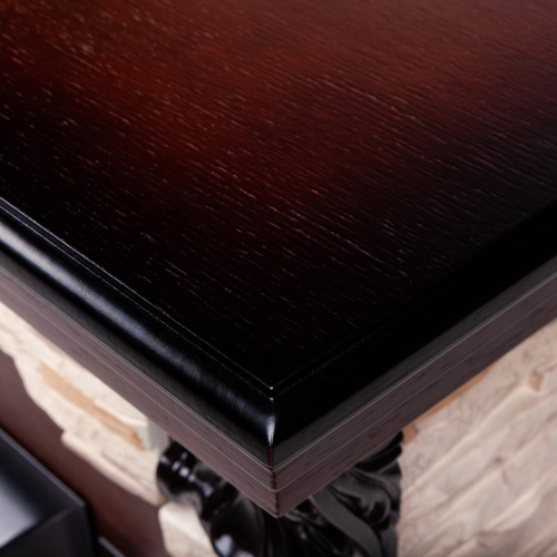 Электрокамин RealFlame Dublin Rock AO античный дуб с очагом Majestic Lux Black RC