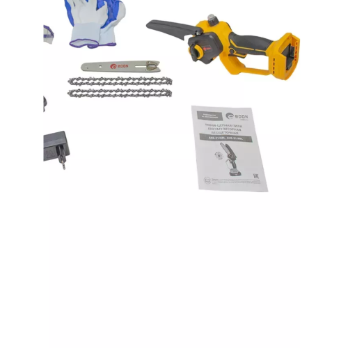 Пила цепная EDON ANS-21/6BL желтый/черный 25165