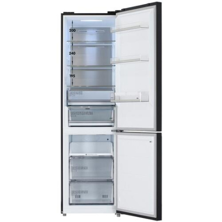 Холодильник с морозильником   Midea MDRB521MGE22ODM черный