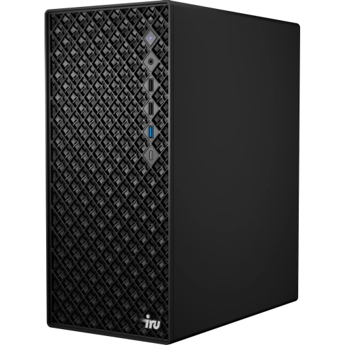 ПК iRU Tactio 310H6SB (2131077) Intel Core i5 12400, DDR4 16ГБ, 512ГБ(SSD), Intel UHD Graphics 730, FreeDOS, черный