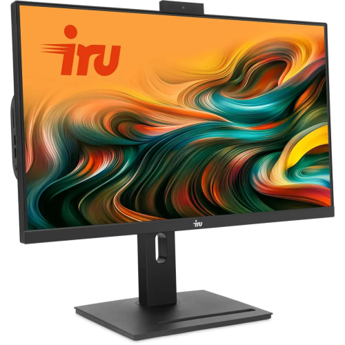 Моноблок IRU 23IM (1972061) 23.8" Full HD i3 1215U (3.6) 8Gb SSD256Gb UHDG Windows 11 Professional GbitEth WiFi BT 120W Cam черный