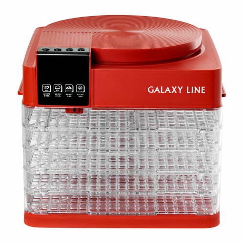 Сушилка для овощей и фруктов GALAXY LINE GL 2630 красный