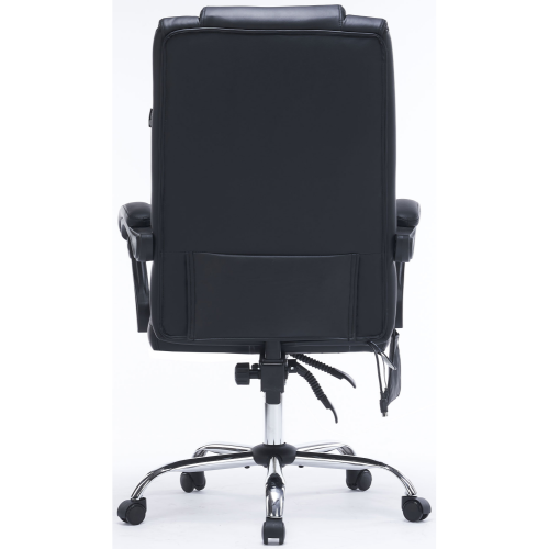 Кресло Cactus CS-CHR-OC02M-BK эко.кожа черный