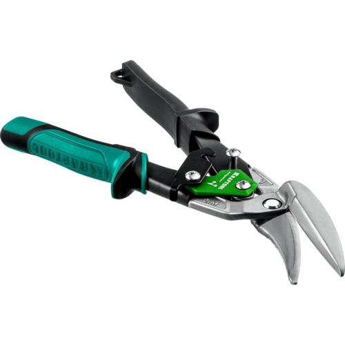 Ножницы по металлу KRAFTOOL Alligator 2328-LL Левые удлинённые, Cr-Mo, 280мм