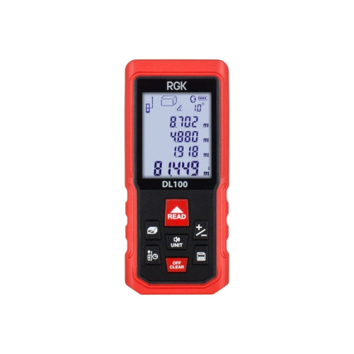 Лазерный дальномер RGK DL100 (4610011875076) с угломером