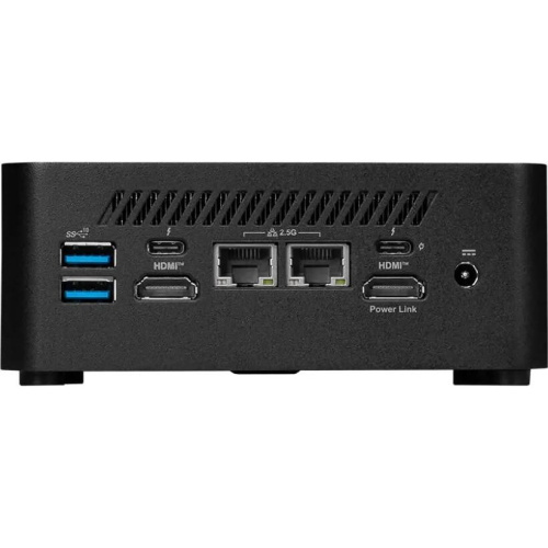 Неттоп MSI Cubi NUC 1M-045XRU (9S6-B0B111-219) Intel Core 3 100U/8GB/512GB/Intel UHD/WF6E/BT5.3/120W/AirCooling/DOS/черный