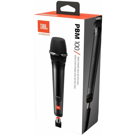 Микрофон JBL PBM100 Wired Microphone черный (JBLPBM100BLK)