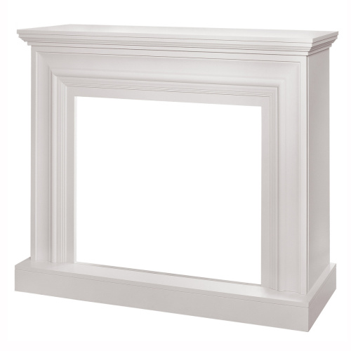 Портал каминный из МДФ RealFlame Weston 33 WT белый, для очагов Firespace 33 и 3D Firestar 33, Epsilon 33