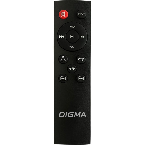 Минисистема Digma D-MC1700 черный