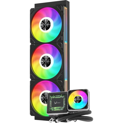 СВО Formula V Line Cryo Wing Digi 360 BK, 360mm, LCD 2.73", 3x120mm, ARGB fans, LGA115X/1200/1700/1851/1366/2011/2066, AM3/AM4