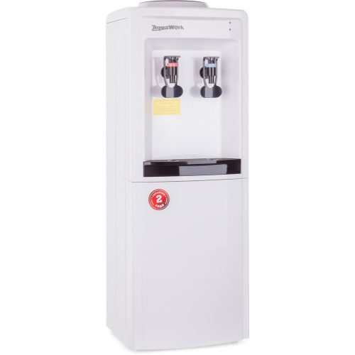 Кулер Aqua Work 0.8-LR белый/черный