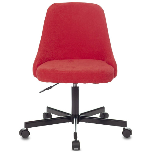 Кресло Бюрократ CH-340M/VELV88 красный Velvet 88 крестов. металл