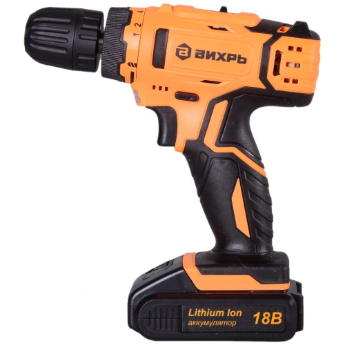 Дрель-шуруповерт Вихрь ДА-18Л-2 72/14/16