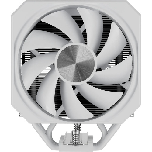 Кулер upHere UP1T4 White / 4HPx6mm, 230W TDP, single tower, 1x120mm fan, 600-1650RPM, 68 CFM, 25dBA