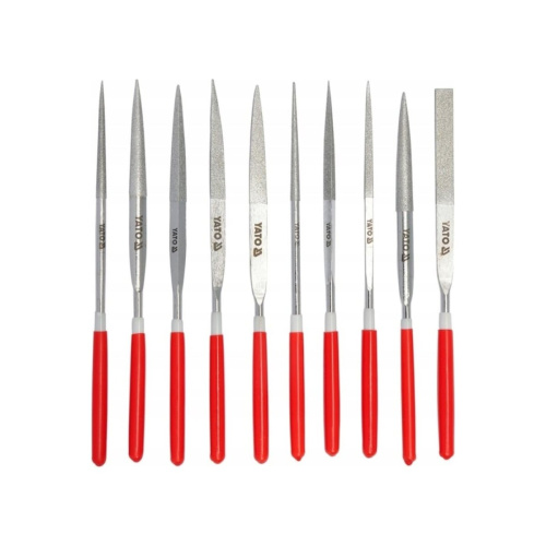 Набор надфилей YATO YT-6151 алмазные 4x160x50мм 10пр.