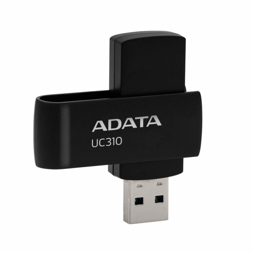 USB-флешка A-DATA UC310 (UC310-128G-RBK), 128GB, USB 3.2, черный