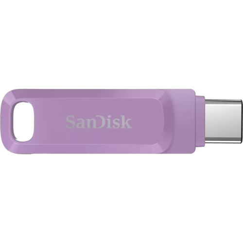 USB-флешка SanDisk SDDDC3 128Gb (SDDDC3-128G-G46L), USB3.1 Type-C, фиолетовая