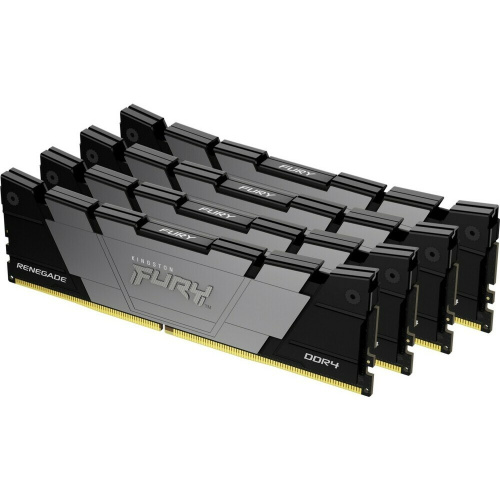 ОЗУ Kingston Fury Renegade Black KF432C16RB2K4/128 128GB3200MT/s DDR4 CL16DIMM (Kit of4)