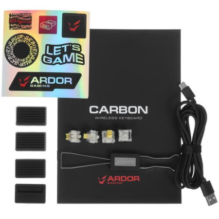 Клавиатура проводная + беспроводная ARDOR GAMING Carbon