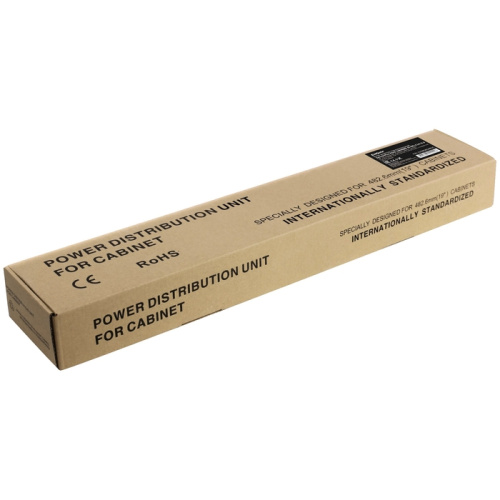 Блок розеток ExeGate ServerPro PDU-19H609 Al-6S-C14-2CU-SPD1 (EX280834RUS) 19", 1U, Алюминий, 6 Schuko, кабель с вилкой C14 VDE-250V-10A-3*1.0mm2