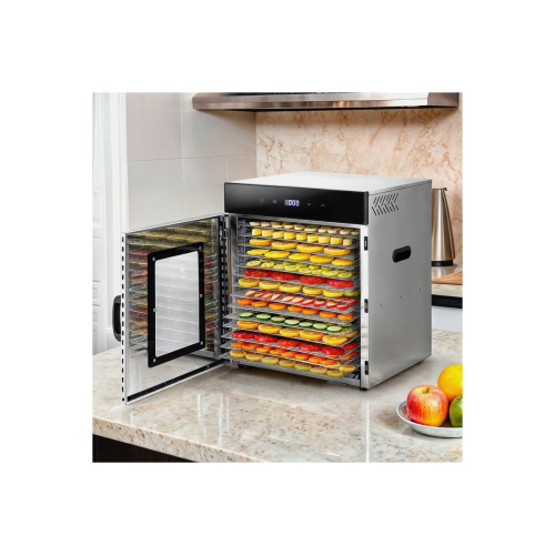 Сушилка для овощей и фруктов KitFort КТ-1967 нерж