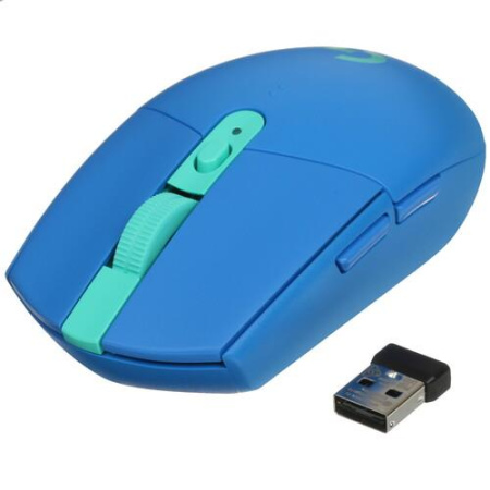 Мышь беспроводная Logitech G304 [910-006010] синий