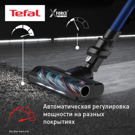 Пылесос  вертикальный  Tefal TY20C4WO  черный
