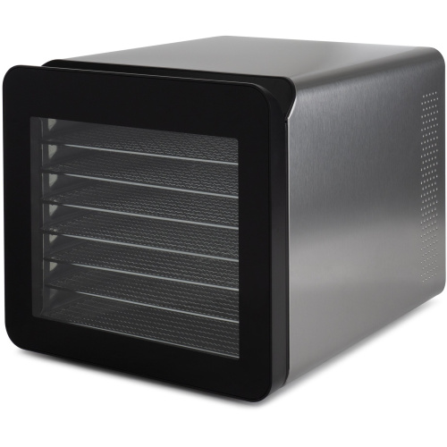 Сушка для фруктов и овощей Hyundai HYFD-8801 14под. серебристый