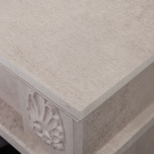 Электрокамин RealFlame Adelaida WT белый камень с очагом Majestic Lux Black