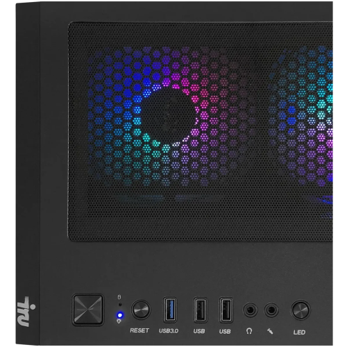 ПК iRU Tactio 520B6GP (2130963) AMD Ryzen 5 7600, DDR5 32ГБ, 1ТБ(SSD), nVidia GeForce RTX 5060TI - 8 ГБ, Windows 11 Pro, черный