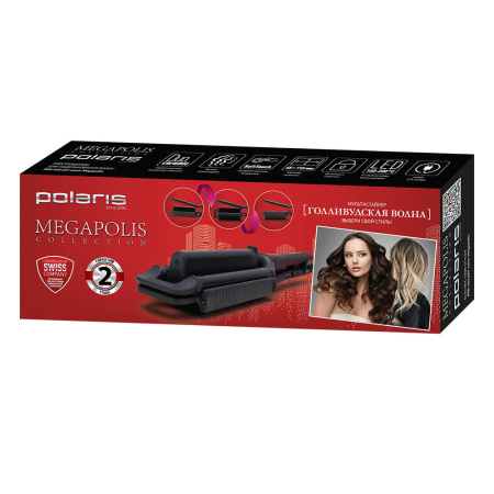 Щипцы Polaris PHS-6011 КT фиолетовый