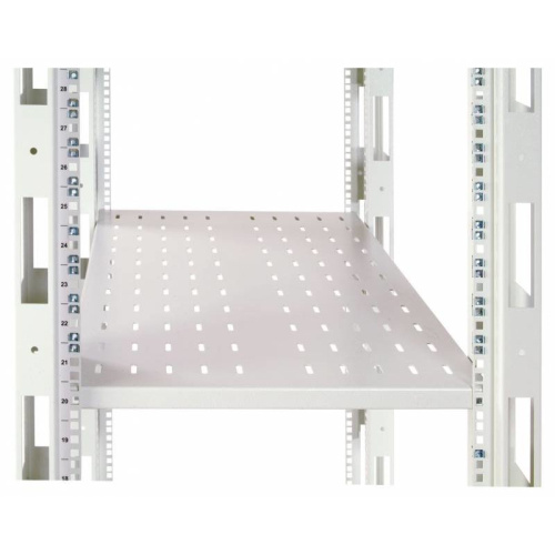 Полка стационарная ЦМО СВ-39 серый нагр.45кг 19" 390мм (1шт)