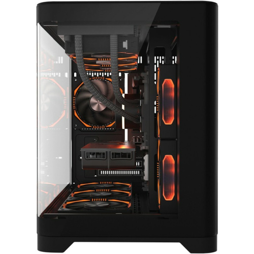 Корпус 1STPLAYER Uview UV6 Black (UV6-BK) / mATX