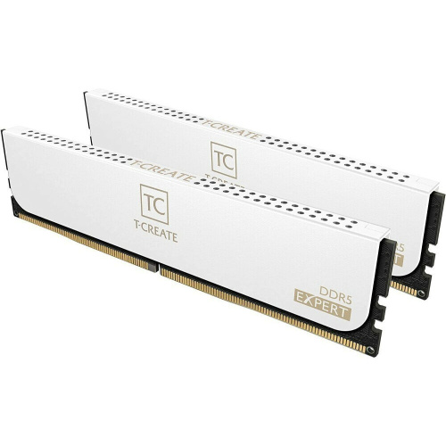 ОЗУ TEAMGROUP T-Create Expert 32GB (CTCWD532G7200HC34ADC01) (2x16GB) DDR5 7200MHz CL34 (34-42-42-84) 1.4V / White
