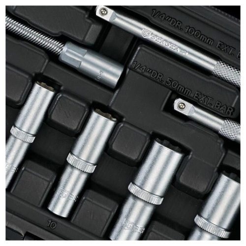 Набор инструментов BERGER ГИССЕН BG049-14 49 предметов 1/4 профессиональный