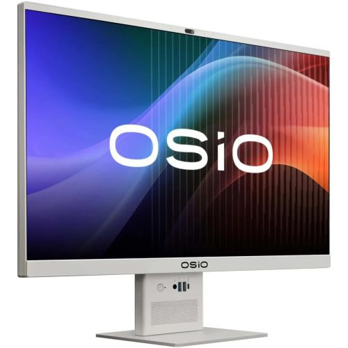Моноблок Osio BaseLine B240i-025w 23.8" Full HD i3 1115G4 (3) 16Gb SSD512Gb UHDG Windows 11 Pro GbitEth WiFi BT 84W Cam белый 1920x1080 (RUS)