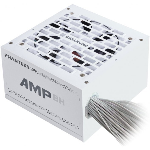 Блок питания PHANTEKS AMP BH 750W (PH-P750BM_WT01) (80 Plus Bronze, ATX 3.1, PCIe 5.1, DC-DC, APFC, 120mm Fan, Japanese main capacitors, White)