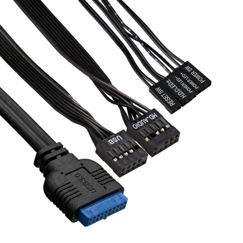 Корпус ExeGate BAA-114U2 EX292356RUS Minitower (mATX, без БП, 1*USB+2*USB3.0, аудио, черный)