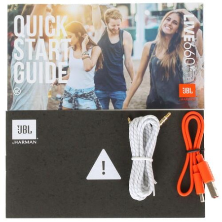 Беспроводные/проводные наушники JBL LIVE 660NC белый