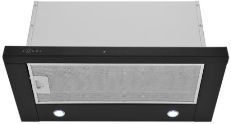 Вытяжка телескопическая ZUGEL ZHT652GX серебристый/черный