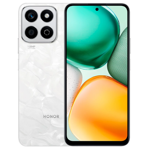 Смартфон Honor X7C 6/128Гб Lte Лунный Белый