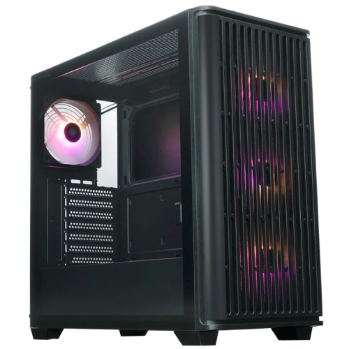 Корпус XASTRA A509 4ARGB-UC Black (A509-4FC12A-UC) ATX/Mesh/ Screwless full-size TG /4x 120mm FC120 ARGB PWM fans/ Type-C