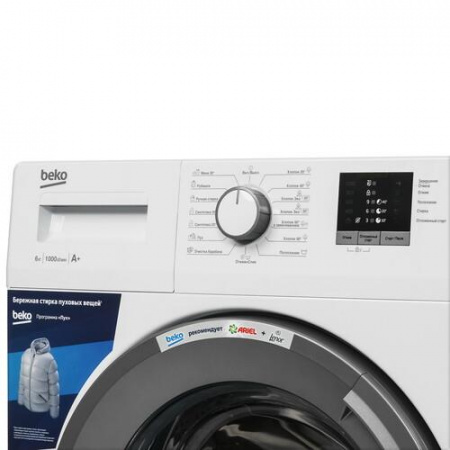 Стиральная машина Beko ELE67511ZSW белый