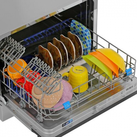 Посудомоечная машина Midea MCFD55S460Si серебристый