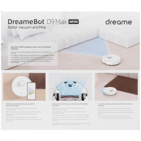 Робот-пылесос Dreame D9 Max белый