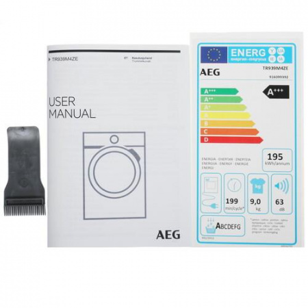 Сушильная машина AEG TR939M4ZE белый