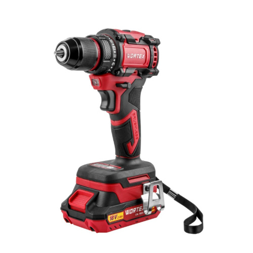 Дрель-шуруповерт WORTEX BD 2025 DLi (1329837) 2x2 А*ч+ЗУ